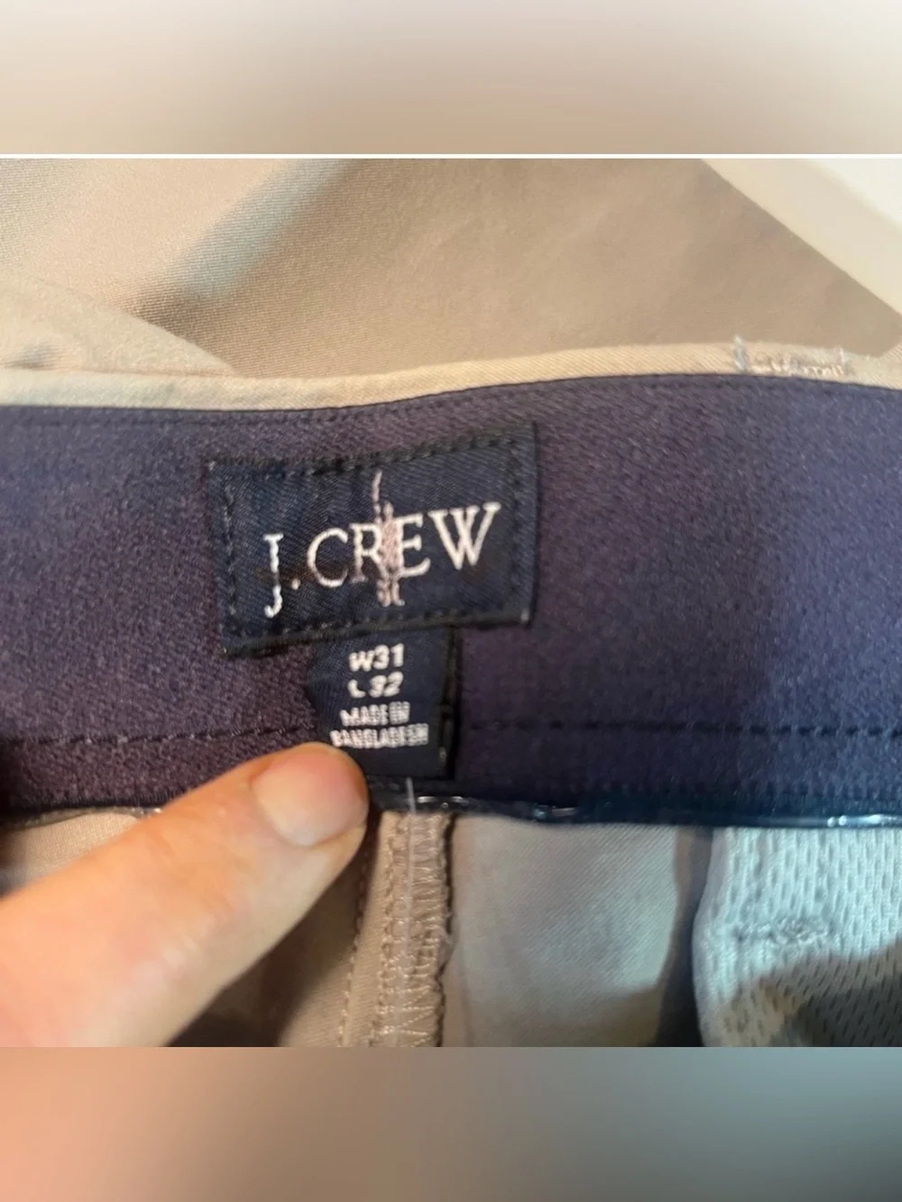 J.Crew 484 Slim-fit tech pant in moon grey